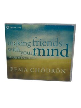 Making Friends With Your Mind By Pema Chödrön Audio CD Set 4 Discs Buddhism
